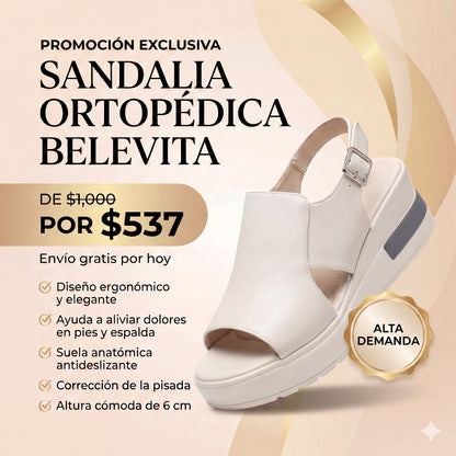 Sandalia Ortopédica Anatomica Belevita