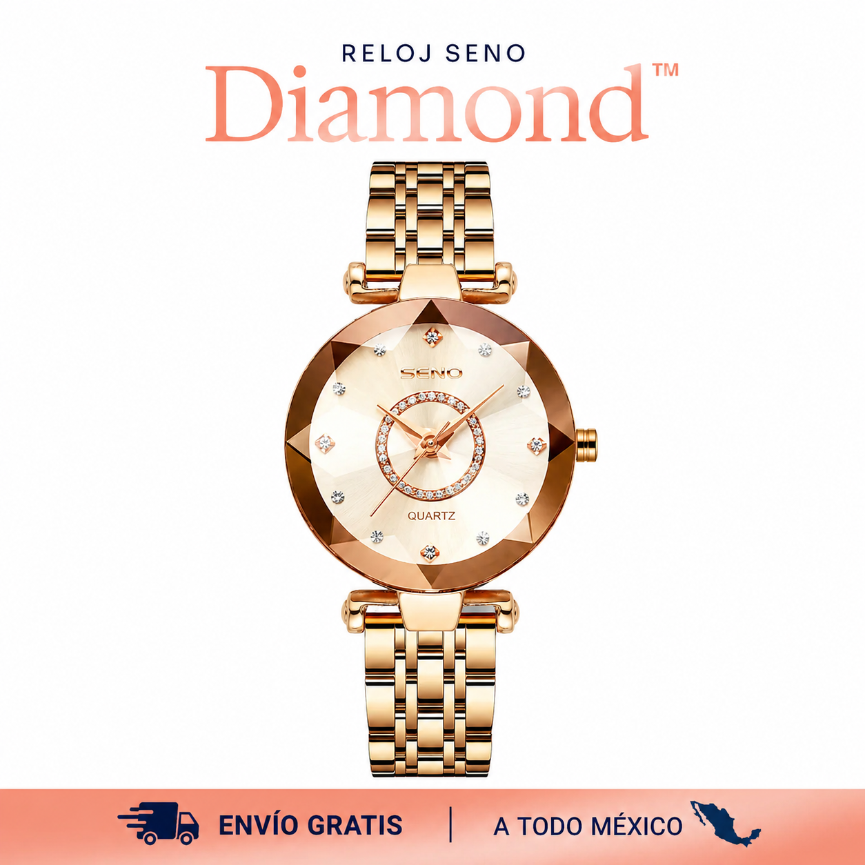 Reloj Seno Diamond – Elegancia y Lujo en Cada Detalle