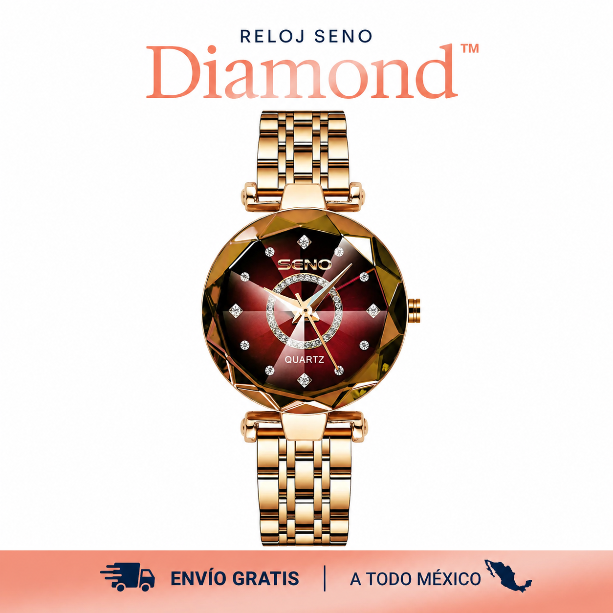 Reloj Seno Diamond – Elegancia y Lujo en Cada Detalle