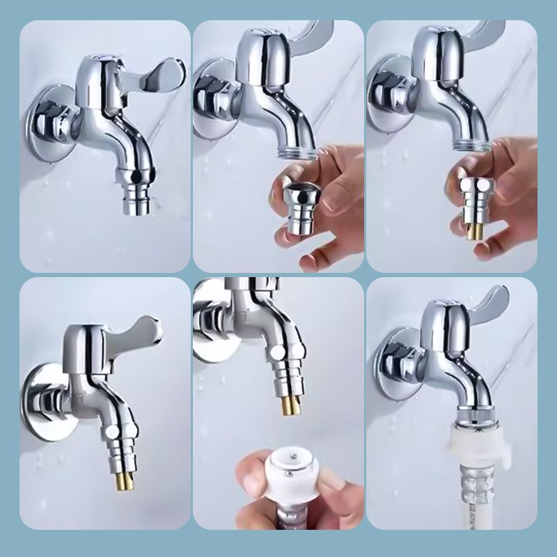 Conector automático de parada de agua para lavadora